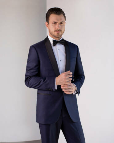 One Button Tuxedo Suit